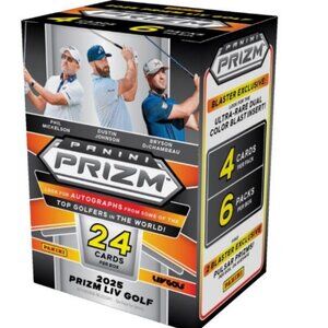 2025 Panini  Prizm LIV Golf Blaster Box,Look for Dual Color Blast insert Cards